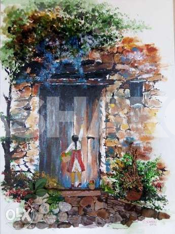 Open the door