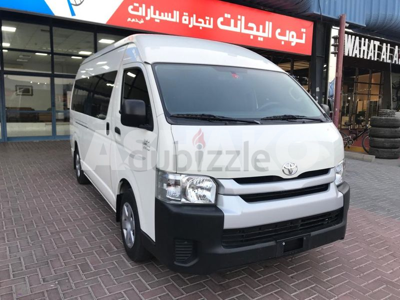 Toyota Hiace High Roof 2017 GCC Very Clean Good Condition Car