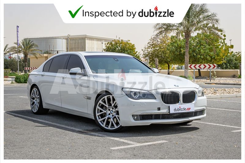 Inspected car | 2012 BMW 7-series 750 4.4L | Full Service History | GCC specification