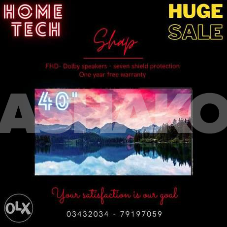 Led sharp 40" full hd