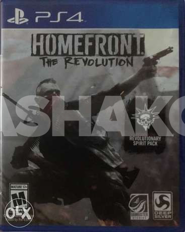 ps4 home front the revolution السعر 60 الف