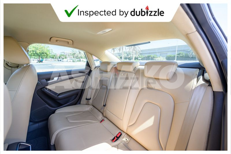 Aed1239/month | 2014 Audi A4 1.8L | Full Service History | Gcc Specs 12 Image