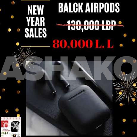 Black airpods