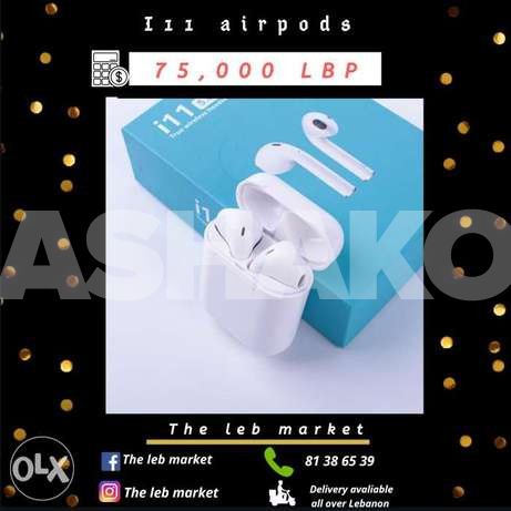 White airpods