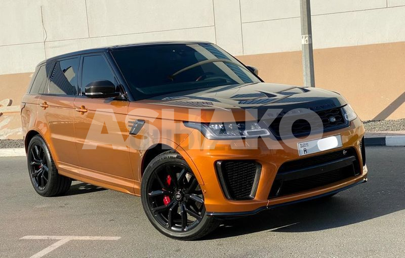 RANGE ROVER  SPORT SVR - Full Carbon Fiber - Fully loaded- Under Warranty