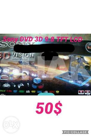 Sony DVD 3D 9.8" TFT LCD