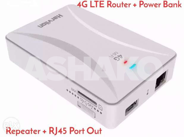 4G Router Station Power Bank Wifi Repeater