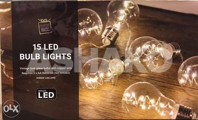 15 Led bulb lights