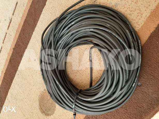كبل للاجهزة صوتية طول 60متر سعر 80الف