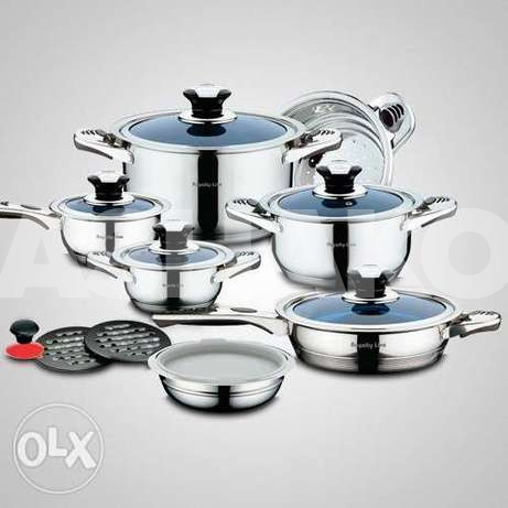 Royalty line stainless steel cookware set