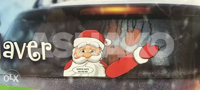 Waiver Santa For Car Wiper 1 Image