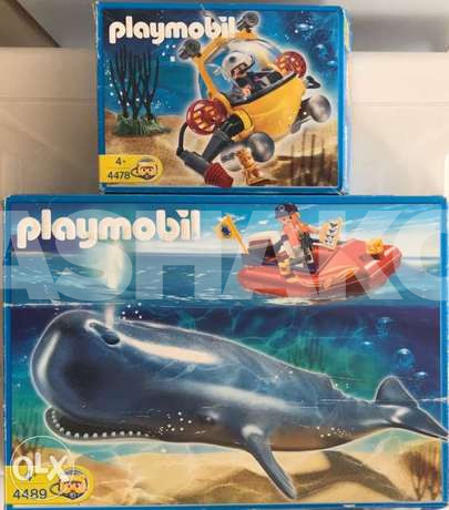 Playmobil Sperm Whale + Playmobil Submarin... 1 Image