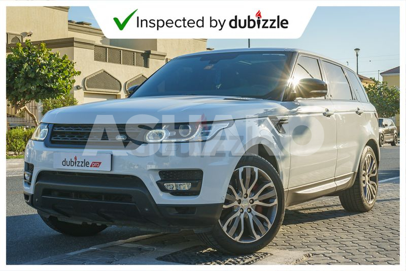 Aed5364/month | 2014 Land Rover Range Rover Sport Supercharged 5.0L | Full Land Rover Service | Gcc 1 Image