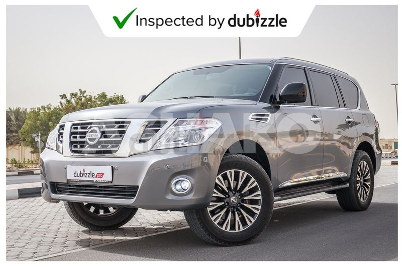 AED1883/month | 2018 Nissan Patrol 4.0L | Full Nissan Service History |  With warranty | GCC Specs
