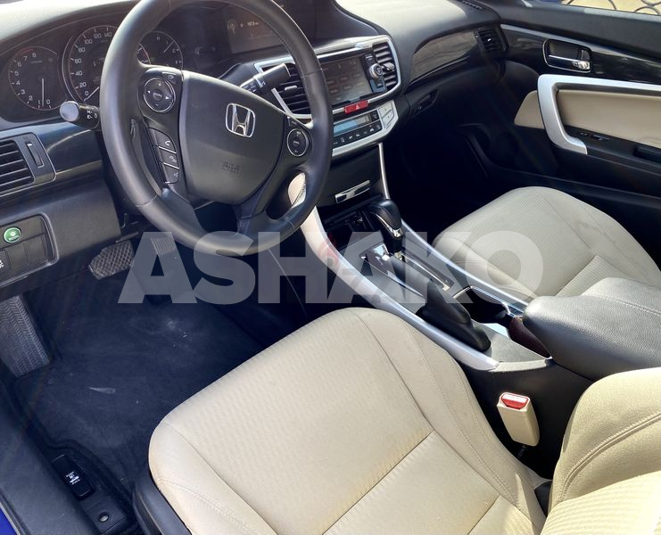 Honda Accord Coupe Sport V4, Gcc, 2015, Sunroof, Excellent Condition 3 Image