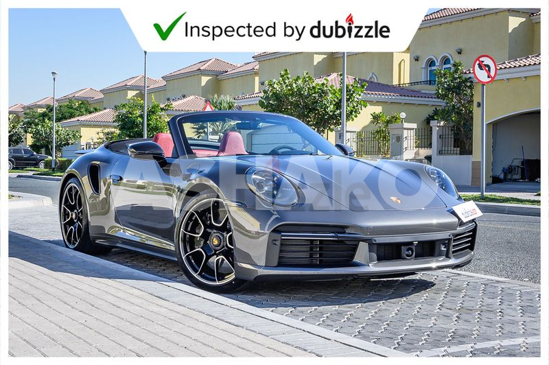 Aed19602/Month | 2021 Porsche Carrera 911 Turbo S 3.8L | Full Porsche Service History | Convertible 2 Image