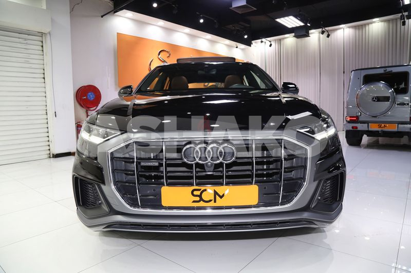 Aed 4891/Month ((Warranty And Service Available)) 2020 Audi Q8 55Tfsi S Line -21 Inch Rims-Call Us!! 17 Image