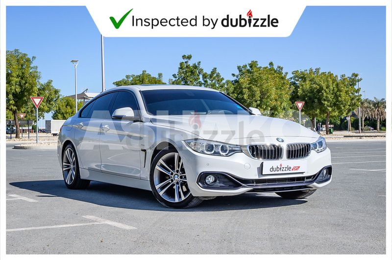 AED1334/month | 2016 BMW 420i Sport GranCoupe 2.0L | Full Service History | GCC Specs