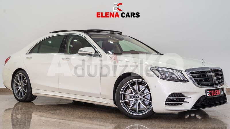 Mercedes S450 Amg Kit - 2019 - Gcc - Fsh - Fully Loaded - Warranty And Service Contract 1 Image