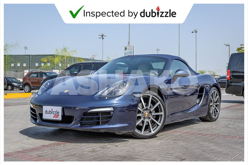 AED4395/month | 2014 Porsche Boxster 2.7L | Full Porsche Service History | Convertible | GCC Specs
