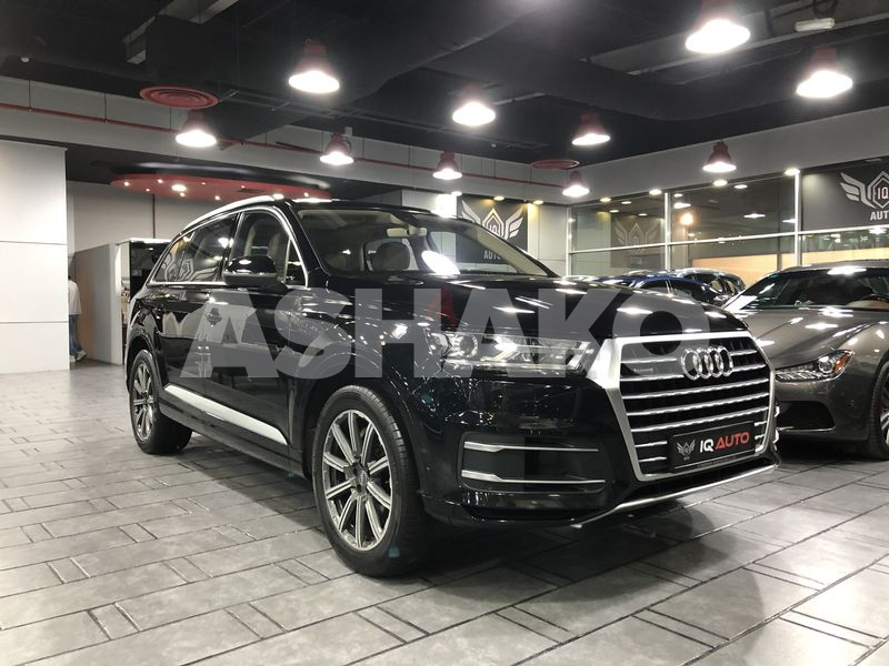 Aed 2,526/month | 2016 Audi Q7 V6 45 Tfsi | Gcc | Under Warranty | With Completed Service History 1 Image