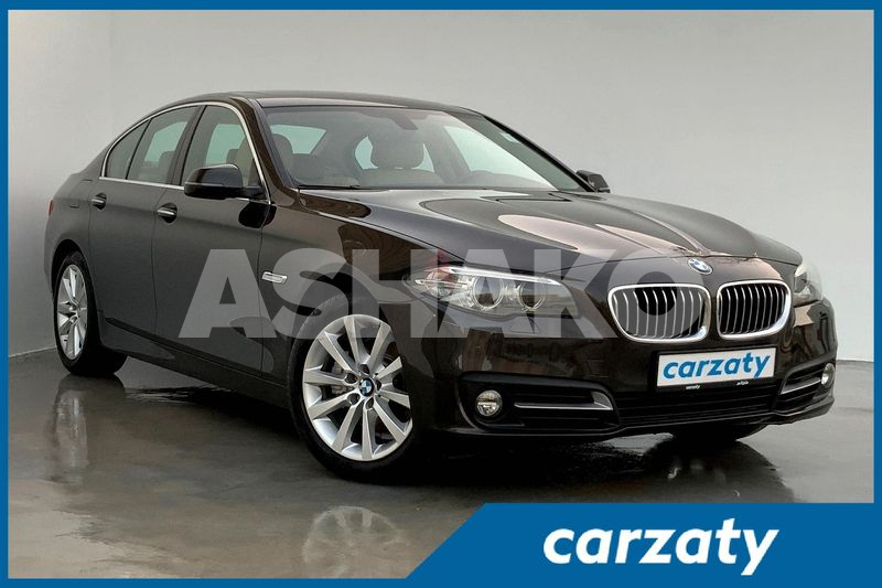 2015 Bmw 520I Exclusive Sedan 2.0L 4Cyl 181Hp//low Km // Aed 1,211 /month //assured Quality 1 Image