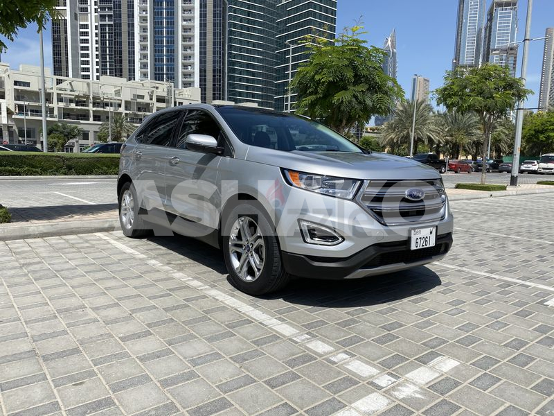 Ford Edge Titanium 2016 GCC Low mileage, Under Warranty