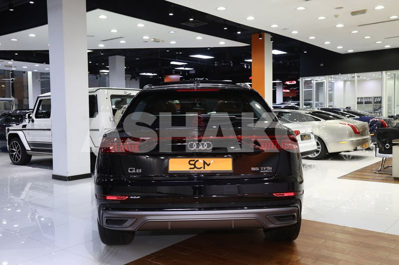 Aed 4891/Month ((Warranty And Service Available)) 2020 Audi Q8 55Tfsi S Line -21 Inch Rims-Call Us!! 7 Image