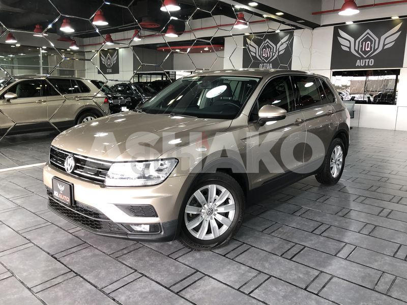 AED 1,599/MONTH | 2018 VW TIGUAN 1.4L | GCC | UNDER WARRANTY WITH OFFICIAL DEALER | LOW KM |