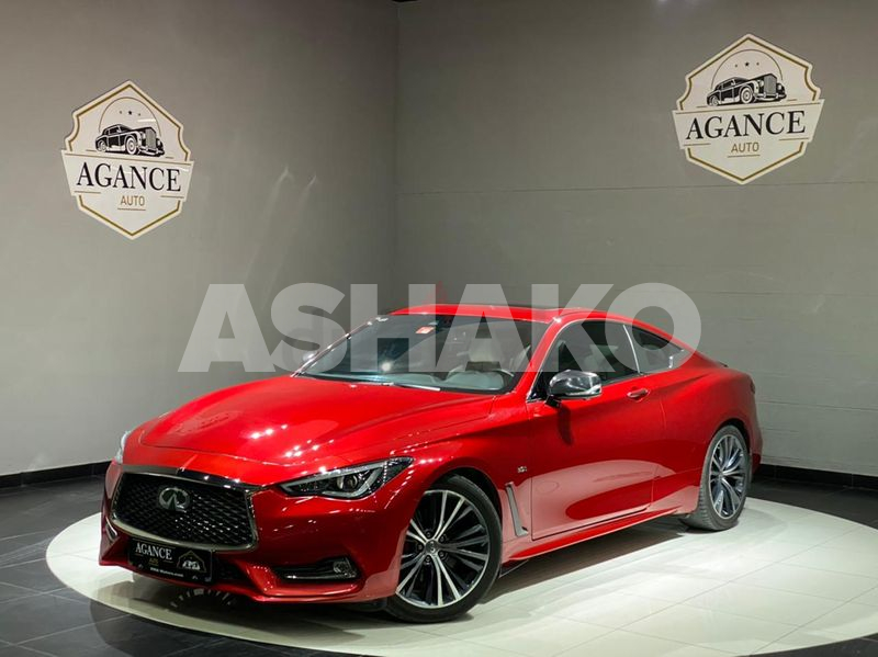2018 Infiniti Q60 3.0TC, Infiniti Warranty, Service History, Low Mileage, GCC
