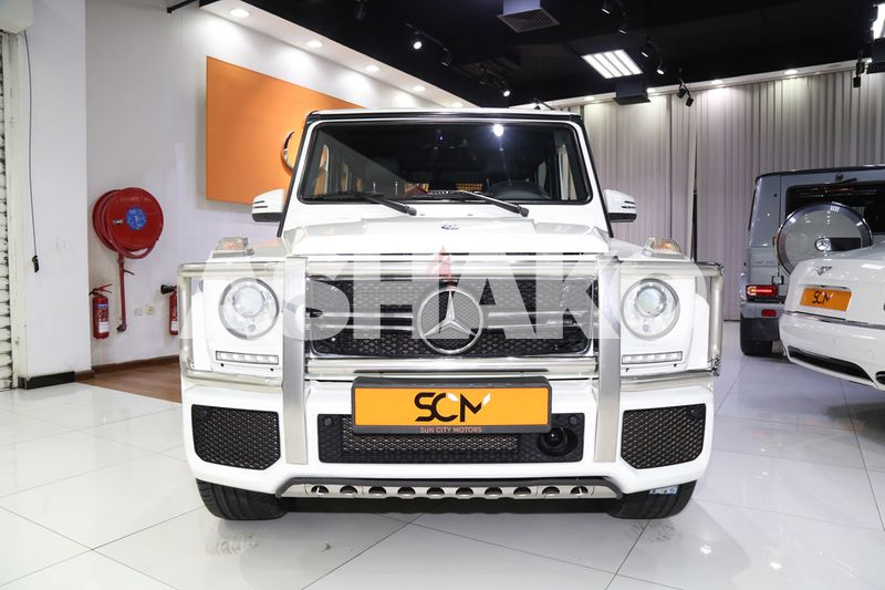 Aed 3971/Month ((Warranty Available)) 2016 Mercedes G63 ///Amg 4.0L V8 Bi Turbo - With 21 Inch Rims! 19 Image
