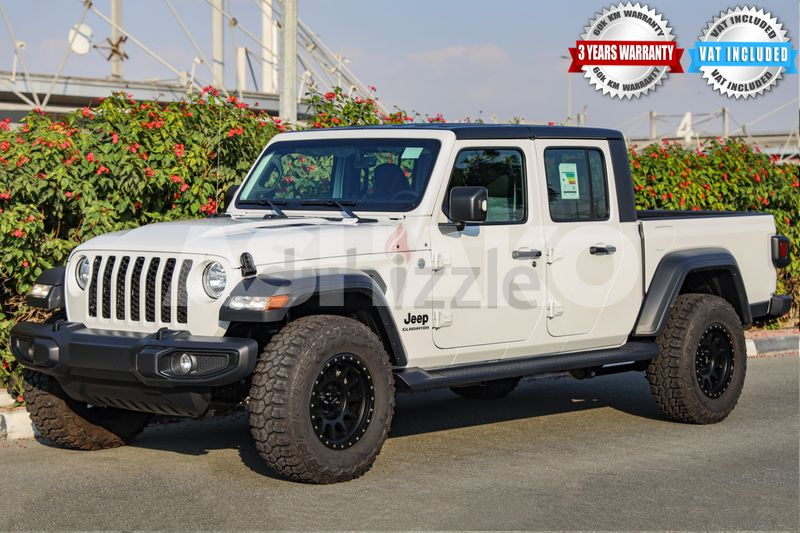 2020 Jeep Gladiator Sport 4X4, 3.6L V6 GCC, 0km , W/ 3 Yrs or 60K km Warranty @ Trading Enterprises