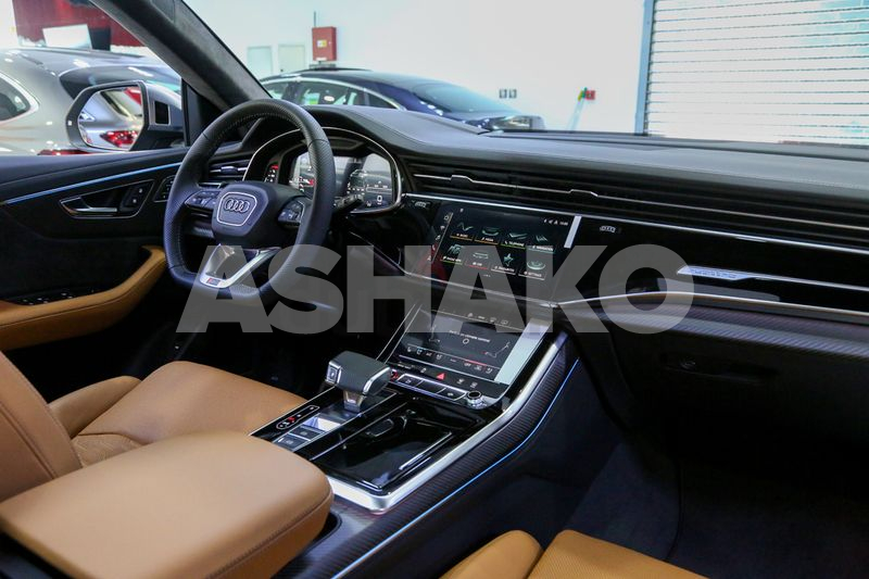2021!! Audi ** Rs Q8** Gcc Specs I Tan Interior I Gcc Spec With Warranty 8 Image