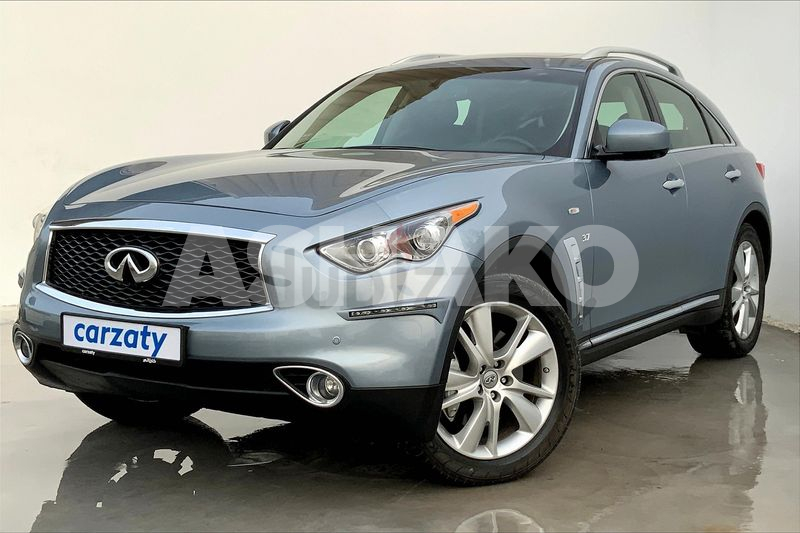 2017 Infiniti Qx70 Luxury Suv 3.7L 6Cyl 329Hp //Low Km // Aed 1,637 /Month //Assured Quality 14 Image