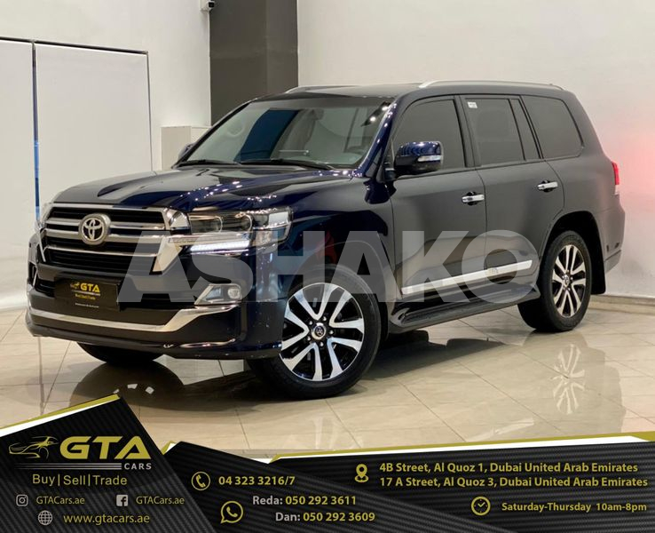 2019 Toyota Land Cruiser V8 GXR Grand Touring, Toyota Warranty + Service Contract, Low KMs, GCC