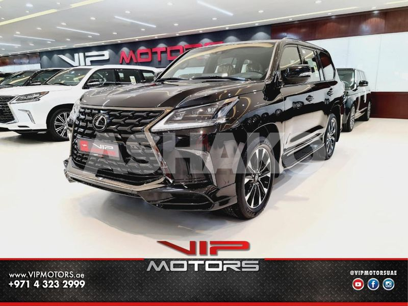 LEXUS LX570 BLACK SERIES, 2021, GCC, FULL LOADED, DEALER WARRANTY, ZERO KM