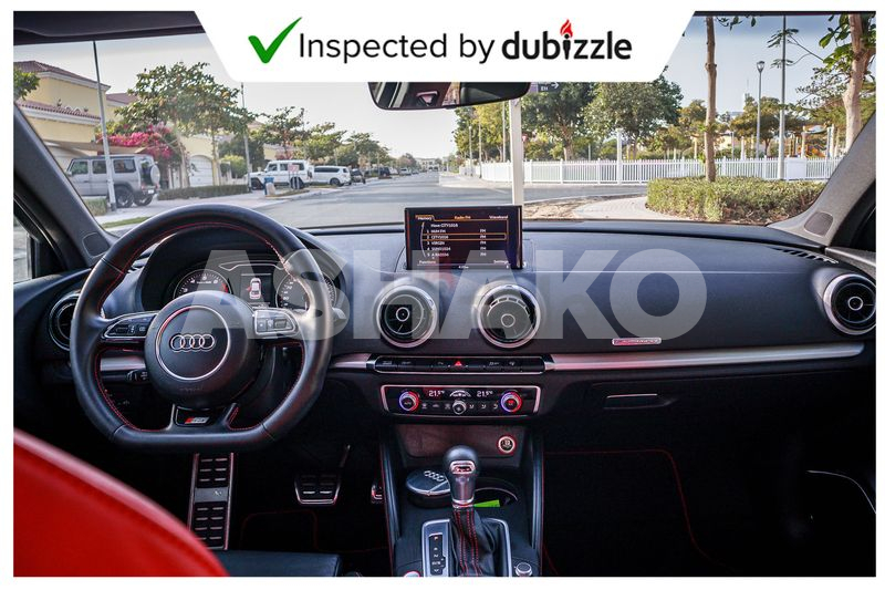 Aed1524/Month | 2016 Audi S3 Quattro 2.0L | Full Audi Service History | Gcc Specs 8 Image