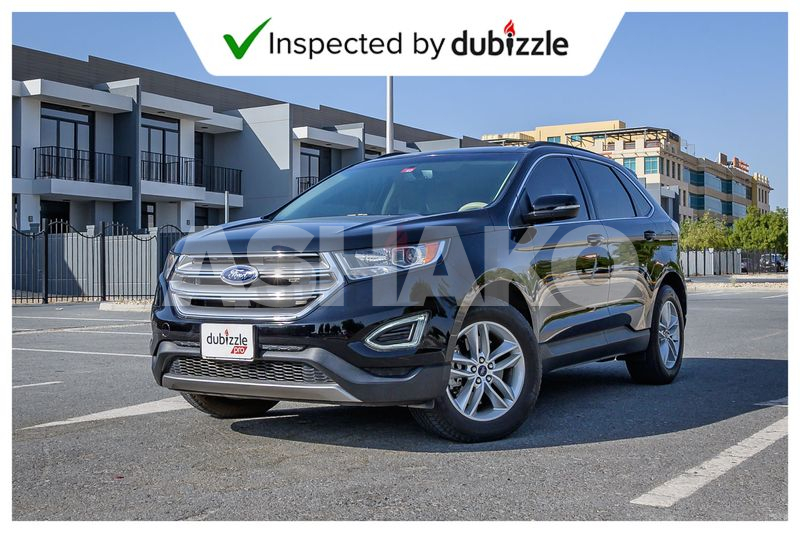 AED1514/month | 2017 Ford Edge SEL 3.5L | Full Ford Service History | Warranty + Service | GCC Specs