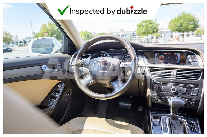 Aed1239/month | 2014 Audi A4 1.8L | Full Service History | Gcc Specs 9 Image
