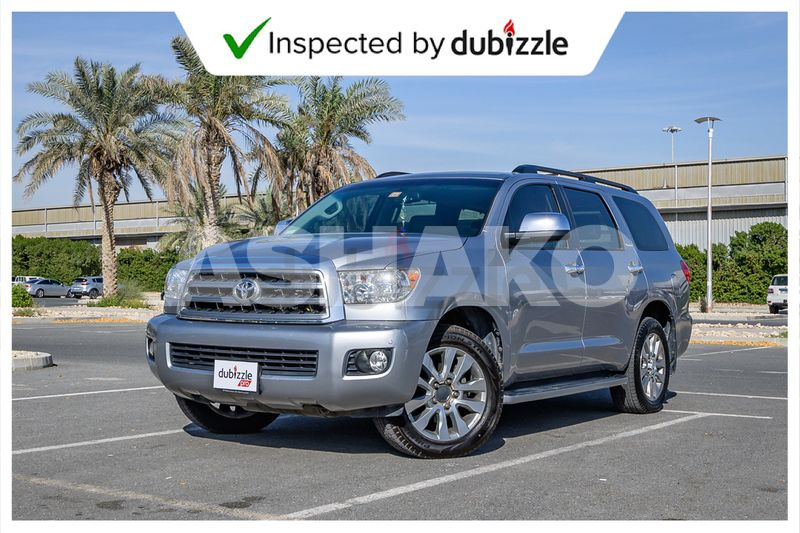 Inspected Car | 2013 Toyota Sequoia Limited 5.7L  | Full Toyota Service History | Gcc Specs 1 Image