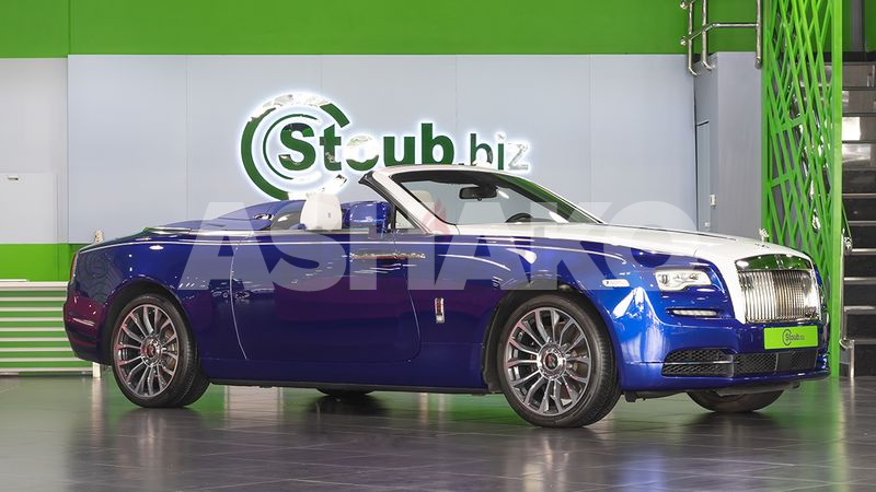 ROLLS ROYCE-DAWN WITH WARRANTY AND SERVICE CONTRACT