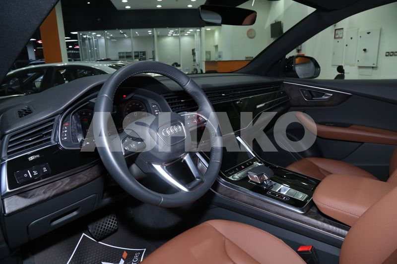 Aed 4891/Month ((Warranty And Service Available)) 2020 Audi Q8 55Tfsi S Line -21 Inch Rims-Call Us!! 14 Image
