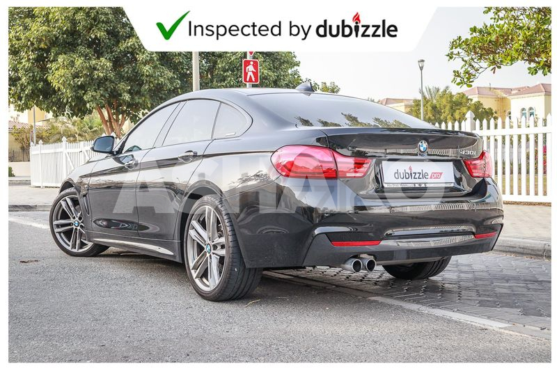 Aed2357/month | 2018 Bmw 430I Gran Coupe M Sport 2.0L | Warranty | Full Bmw Service History | Gcc 5 Image