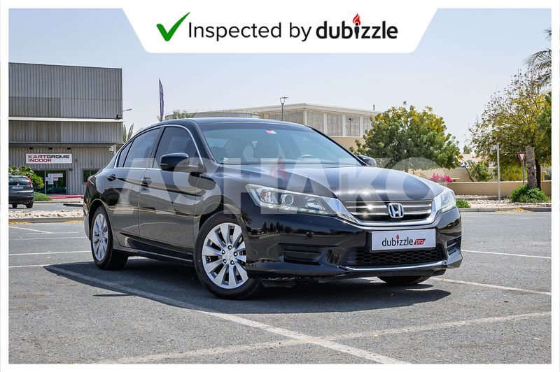 Inspected car | 2014 Honda Accord LX 2.4L | Full Service History | GCC specification