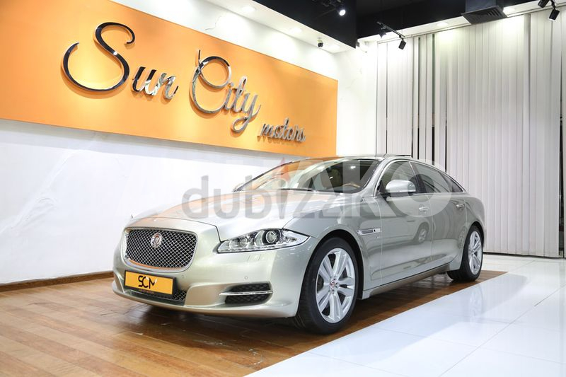 AED1150/MONTH ((WARRANTY AVAILABLE)) 2014 JAGUAR XJL PREMIUM LUXURY 3.0L V6 S/C ONLY 48,000KMS