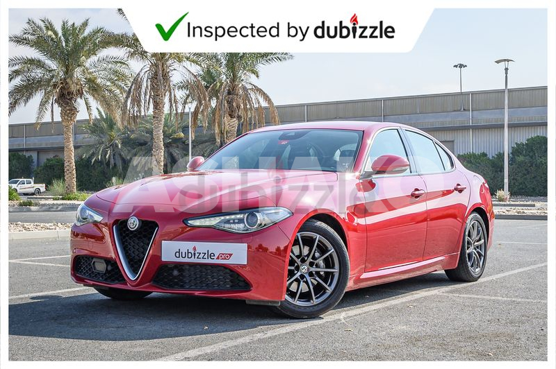 Deposit Taken | 2018 Alfa Romeo Giulia Base 2.0L | Full Alfa Romeo Service History | Gcc Specs 1 Image