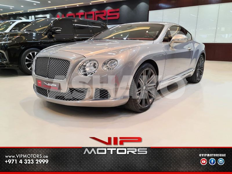 BENTLEY CONTINENTAL GT SPEED, 2013, GCC, FULLY LOADED, EXCELLENT CONDITION