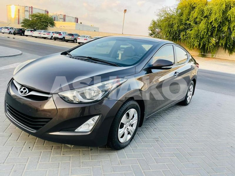 Hyundai Elentra 2015 GCC 1.6cc with both original keys all original