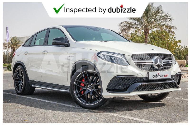 AED4968/month | 2017 Mercedes Benz GLE63 S 4MATIC AMG 5.5L | Full Mercedes Benz Service History
