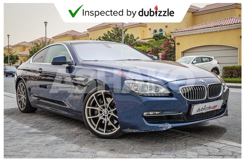 Inspected car | 2012 BMW 650i  4.4L | Full Service History | GCC Specs